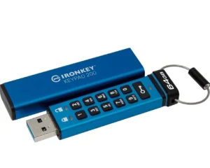 Kingston Technology IronKey Keypad 200 μονάδα USB flash 64 GB USB Τύπου-A 3.2 Gen 1 (3.1 Gen 1) Μπλε