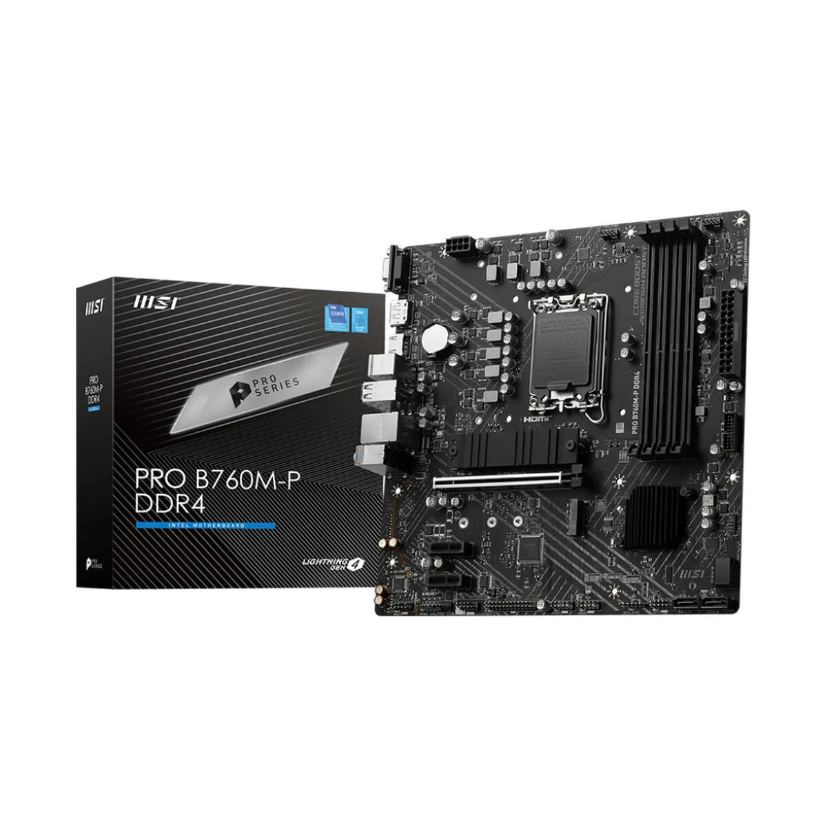 MSI PRO B760M-P DDR4 μητρική κάρτα Intel B760 LGA 1700 micro ATX