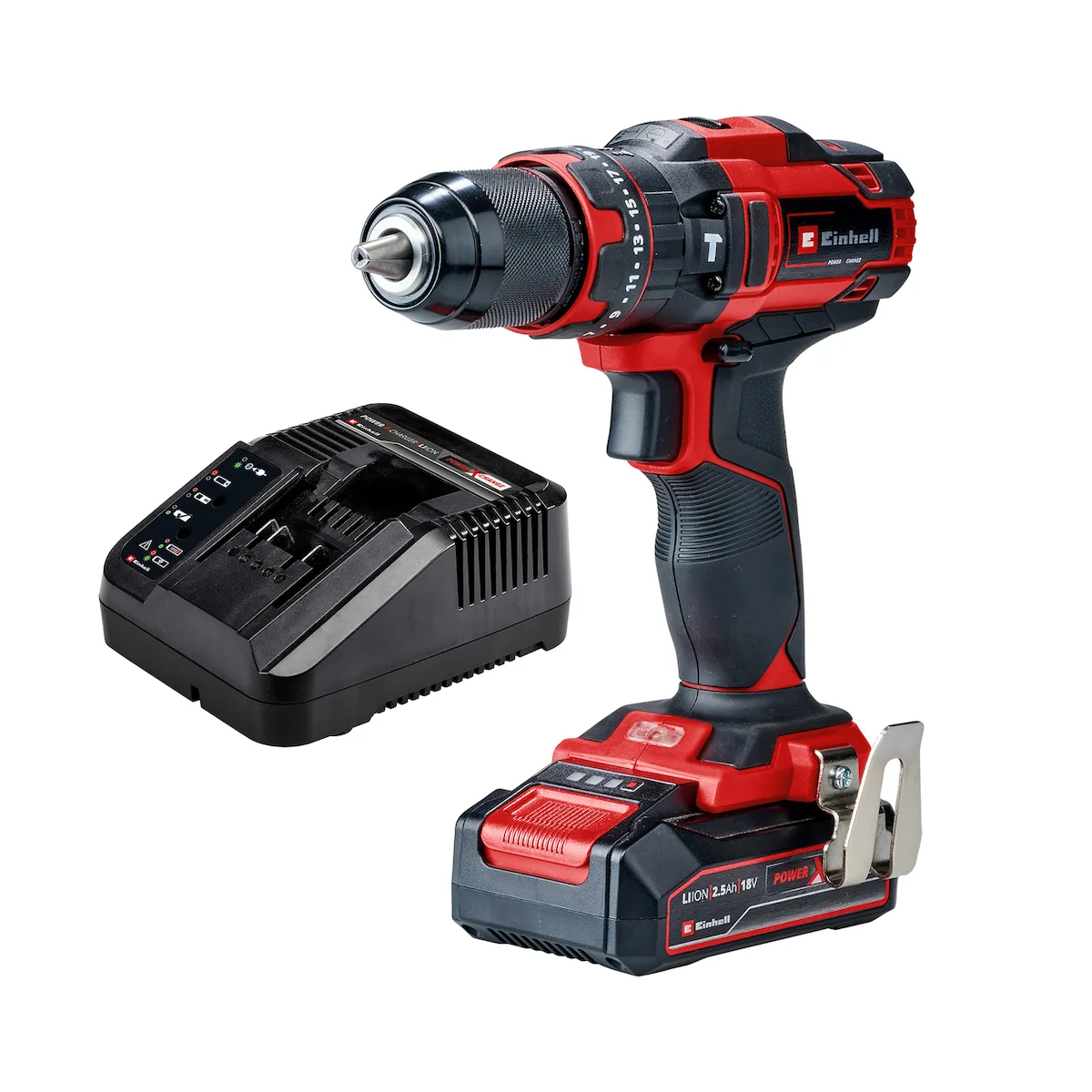 Einhell TE-CD 18/44 Li-i Κρουστικό Δραπανοκατσάβιδο Μπαταρίας 18V 1x2.5Ah 4514287