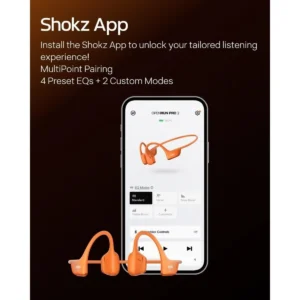 SHOKZ OpenRun Pro 2 Ακουστικά Ear-hook Sports Bluetooth Πορτοκαλί