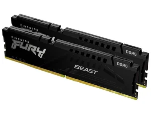 Kingston Fury Beast Black EXPO 32GB DDR5 RAM με 2 Modules (2x16GB) και Ταχύτητα 6000 για Desktop (KF560C36BBE2K2-32)