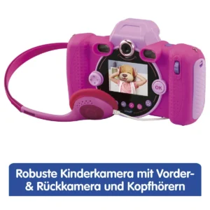 Vtech Kidizoom Duo FX Compact Φωτογραφική Μηχανή 8MP 2.4" Ροζ