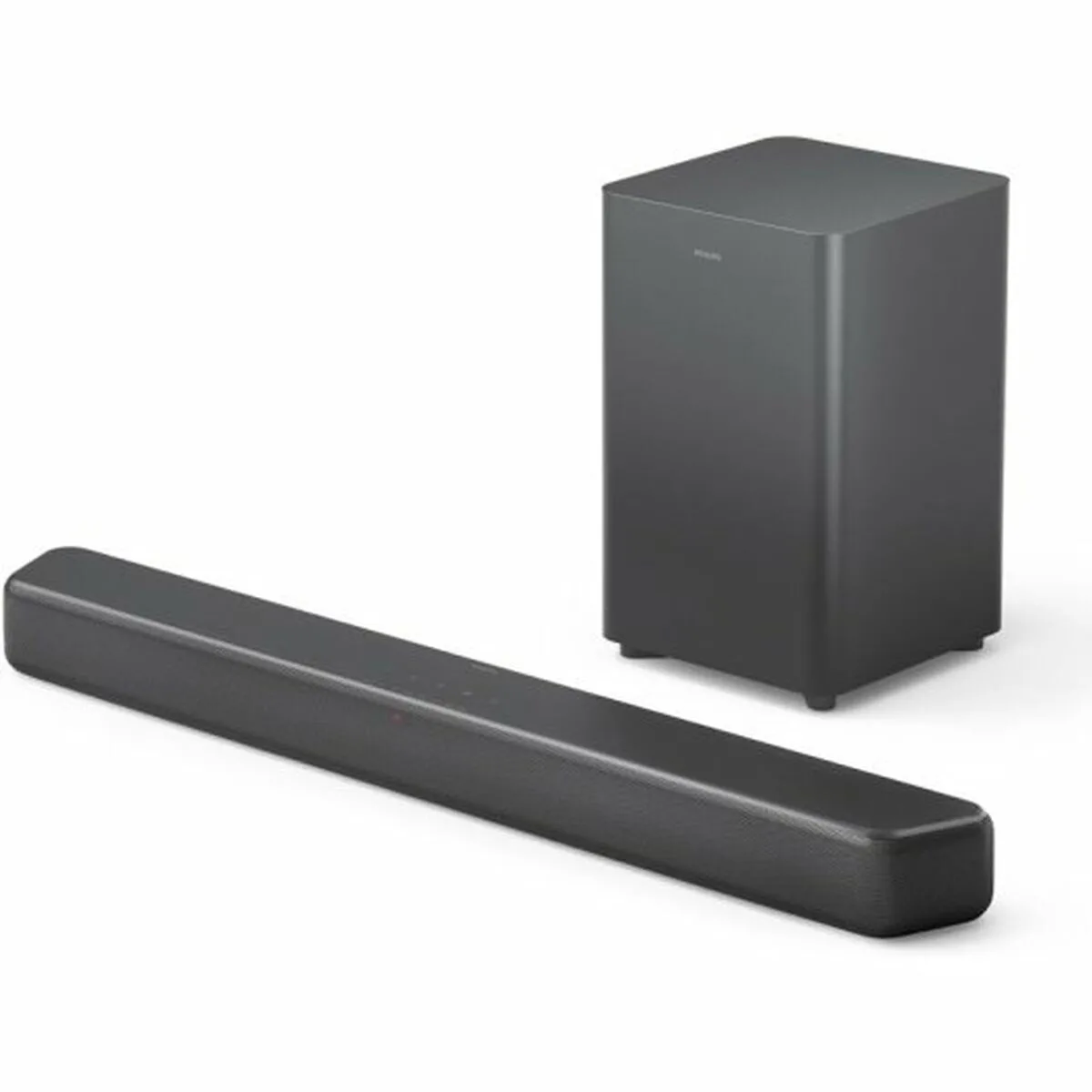 Philips Soundbar 120W 2.1 Bluetooth και HDMI με Ασύρματο Subwoofer και Τηλεχειριστήριο Γκρι TAB5309/10
