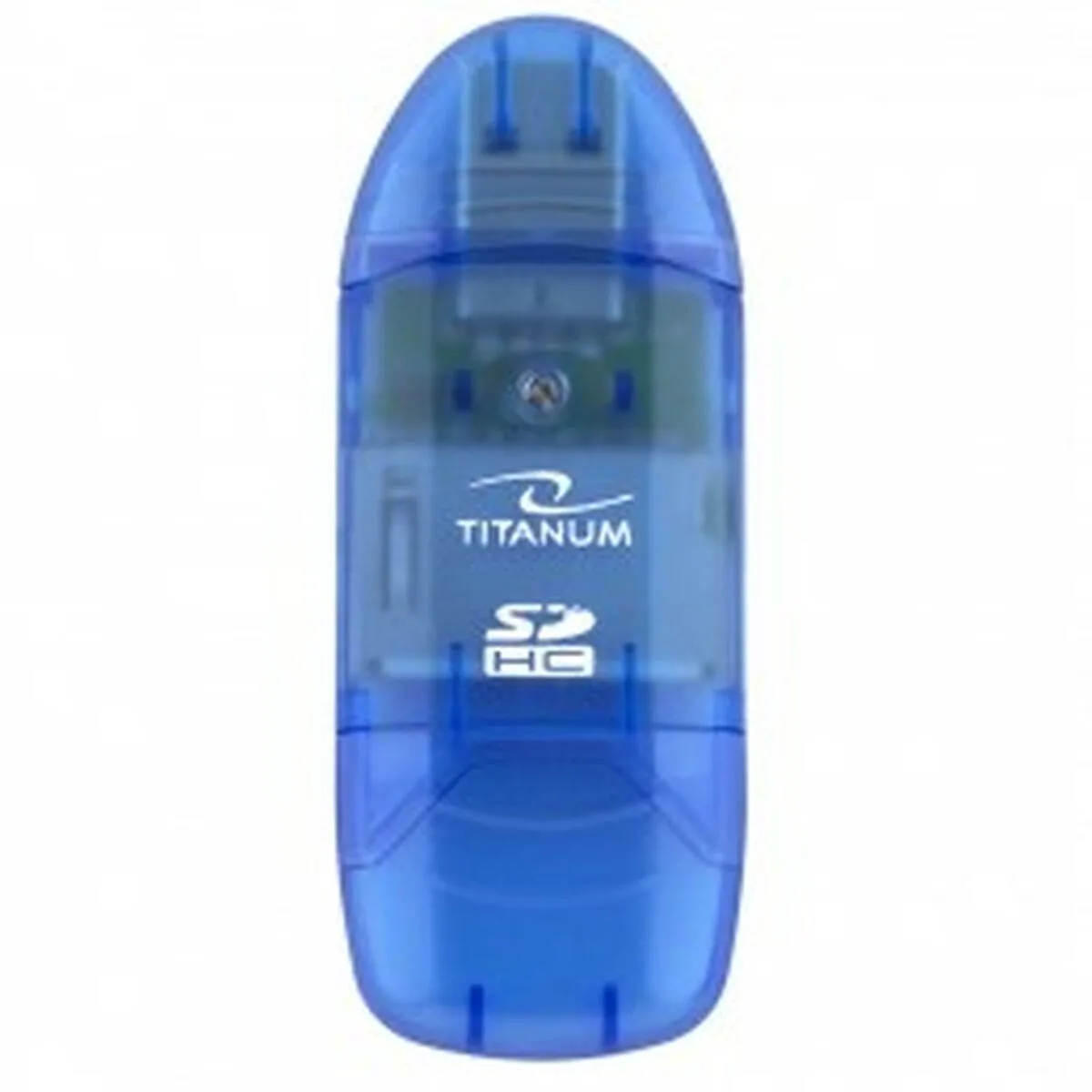 TITANUM TA101 Card Reader USB 2.0 για SD Μπλε