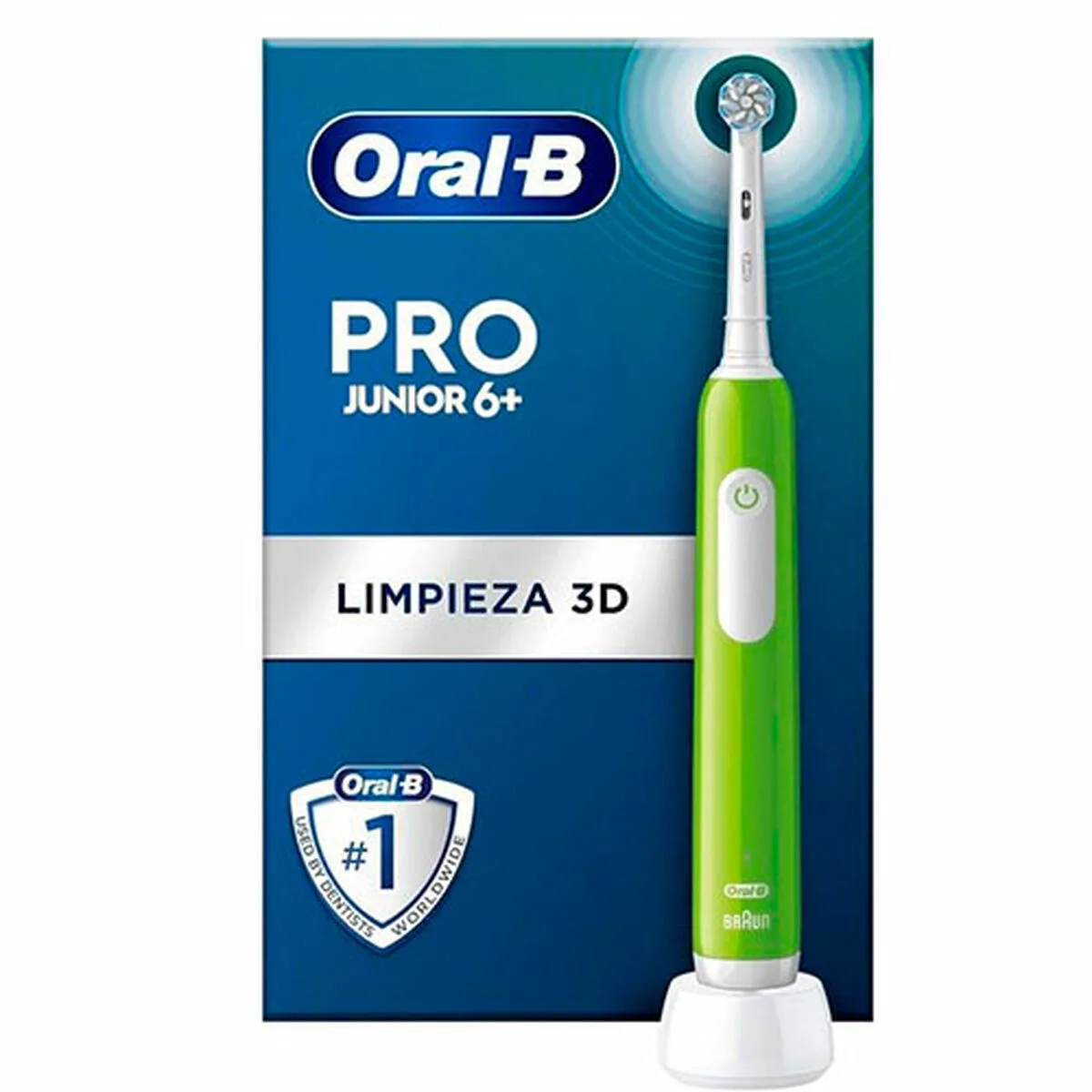 Oral-B Ηλεκτρική Οδοντόβουρτσα για 6+ Χρονών 743027 Πράσινο