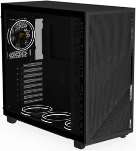 Gigabyte Aorus C400 Glass Midi Tower Κουτί Υπολογιστή με Πλαϊνό Παράθυρο και RGB Φωτισμό Μαύρο
