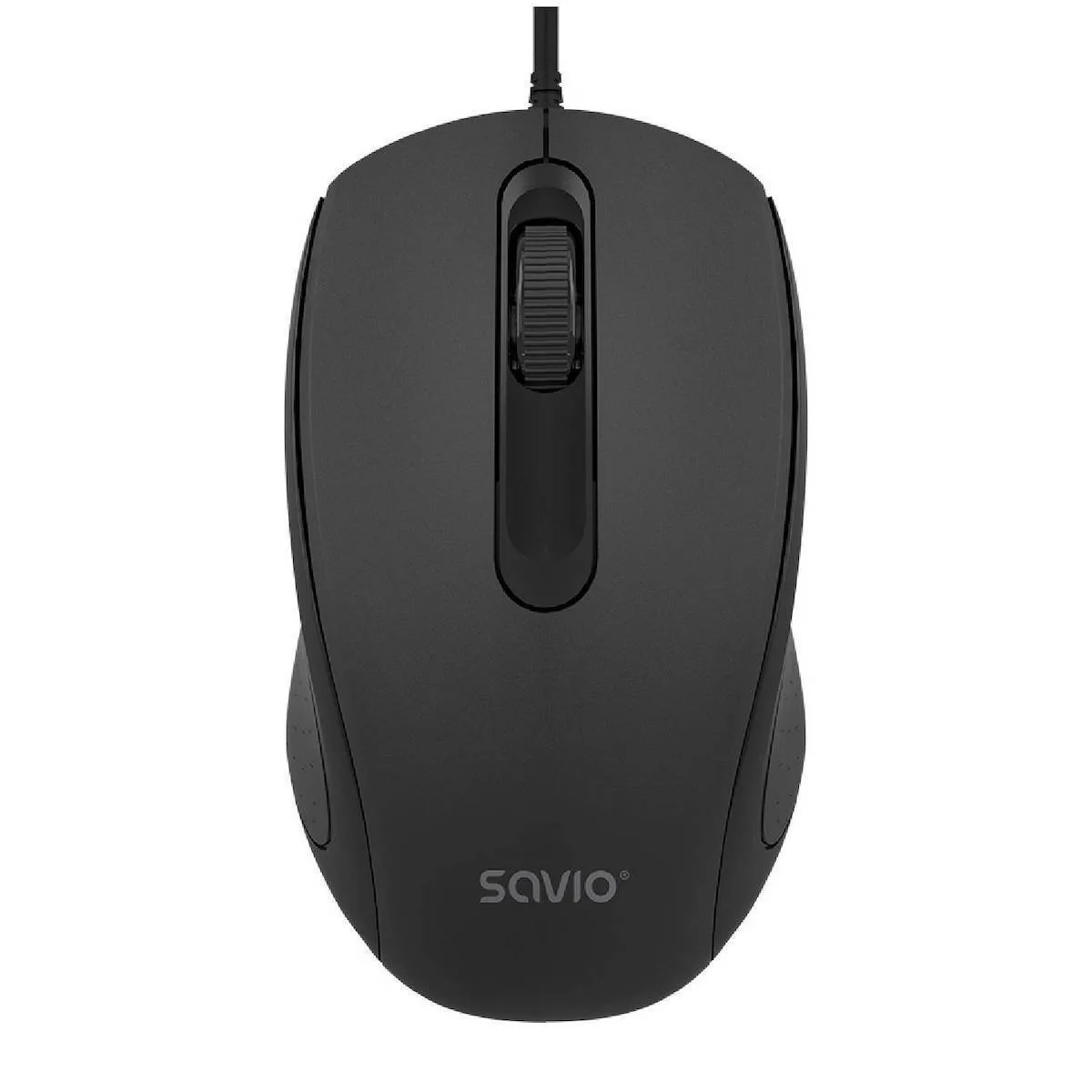 Savio MB-02 Ενσύρματο Ποντίκι Μαύρο