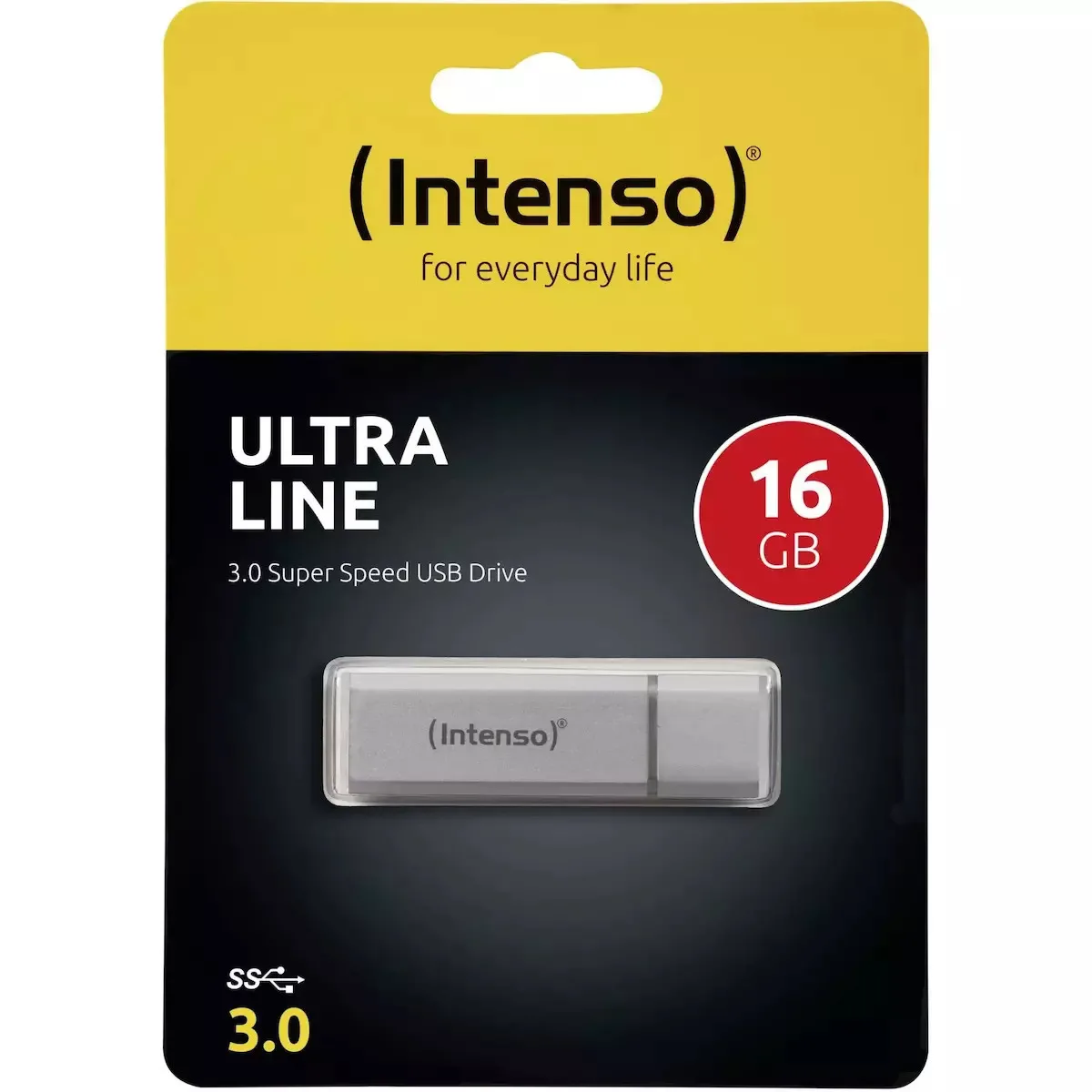 Intenso Ultra Line 16GB USB 3.0 Stick Λευκό