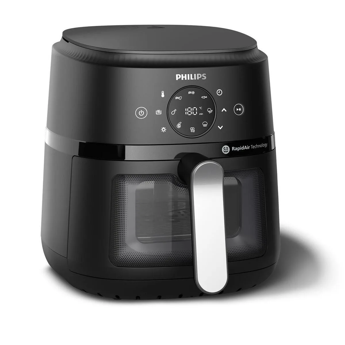 Philips Air Fryer 4.2lt Μαύρο NA221/00