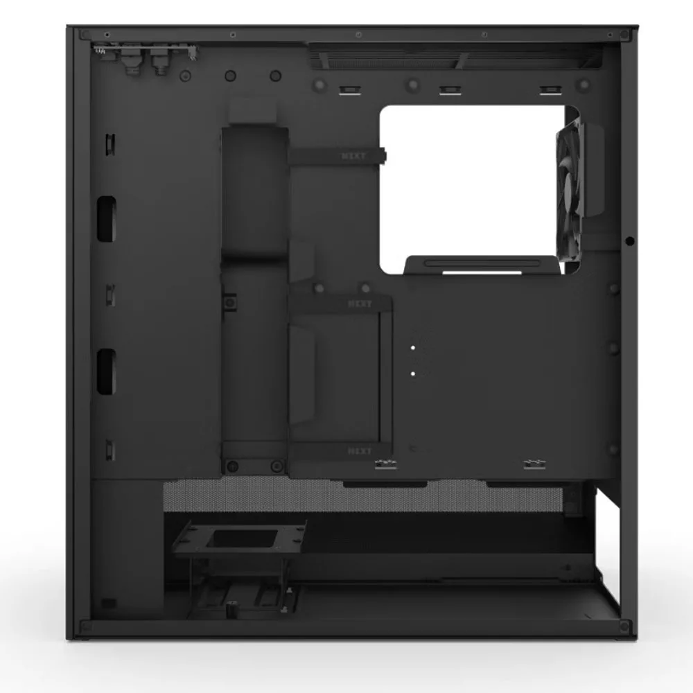 NZXT H5 (2024) Flow Midi Tower Κουτί Υπολογιστή με Πλαϊνό Παράθυρο και RGB Φωτισμό Μαύρο CC-H52FB-R1