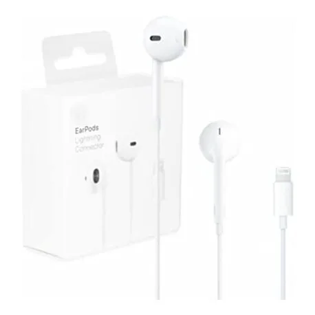 Apple EarPods (2024) Earbuds Handsfree Ακουστικά με Βύσμα Lightning Λευκό