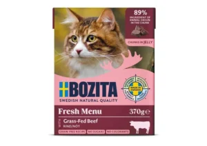 Bozita Feline Υγρή Τροφή για Ενήλικες Γάτες σε Φακελάκι με Βοδινό χωρίς Σιτηρά & Γλουτένη 370gr FK-4913