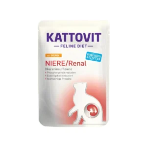 Kattovit Kidney/Renal Υγρή Τροφή για Ενήλικες Γάτες σε Φακελάκι με Κοτόπουλο χωρίς Γλουτένη 85gr 77029