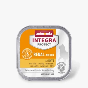 Animonda Integra Protect Renal Υγρή Τροφή για Ενήλικες Γάτες σε Ταψάκι με Πάπια Διαίτης, χωρίς Σιτηρά 100gr