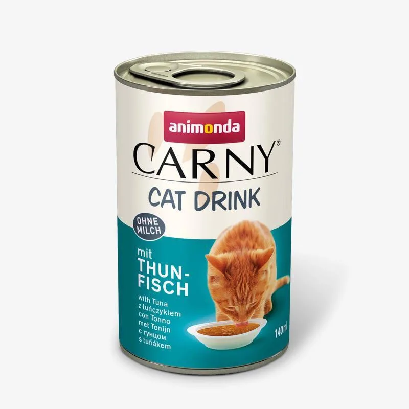 Animonda Carny Cat Drink Υγρή Τροφή για Ενήλικες Γάτες σε Κονσέρβα με Τόνο χωρίς Σιτηρά 140gr A5-83592