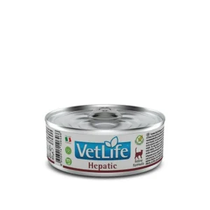 Farmina Vet Life Hepatic Υγρή Τροφή για Ενήλικες Γάτες σε Κονσέρβα χωρίς Σιτηρά & Γλουτένη 85gr 22.01.066