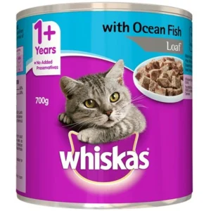 Whiskas Κονσέρβα Υγρή Τροφή για Ενήλικες Γάτες σε Κονσέρβα με Ψάρια 400gr 5900951017575