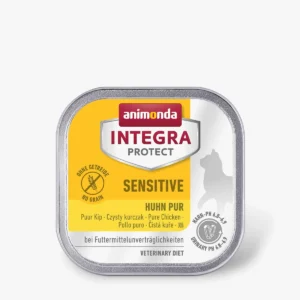 Animonda Integra Protect Sensitive Υγρή Τροφή για Ενήλικες Γάτες σε Ταψάκι με Κοτόπουλο Διαίτης, χωρίς Σιτηρά 100gr