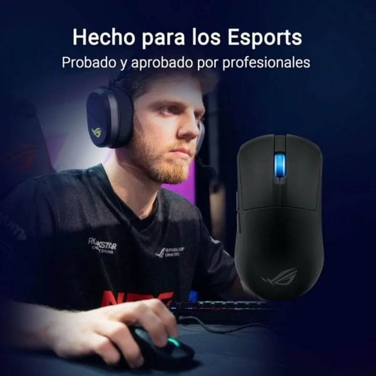 Asus ROG Harpe Ace Mini Ασύρματο RGB Gaming Ποντίκι 42000 DPI Μαύρο