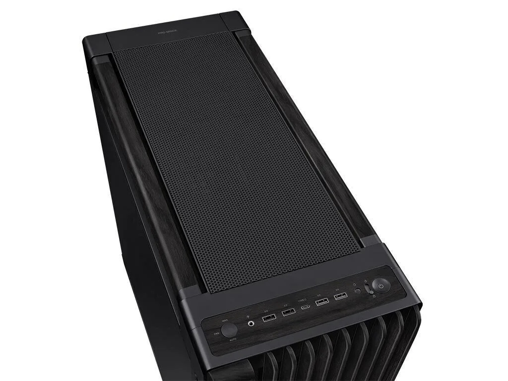 Asus ProArt PA602 Gaming Midi Tower Κουτί Υπολογιστή με Πλαϊνό Παράθυρο Wood Edition Metal Panel