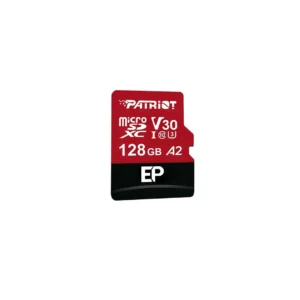 Patriot microSDXC 128GB Class 10 U3 V30 A2 με αντάπτορα