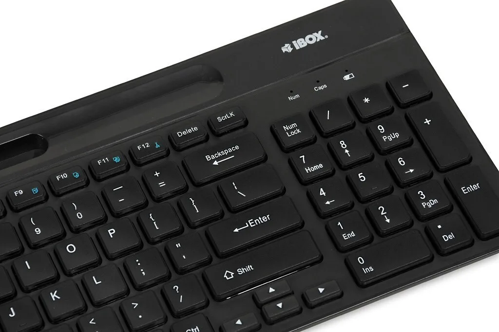 iBox Kallisto Ασύρματο Bluetooth Πληκτρολόγιο Αγγλικό US