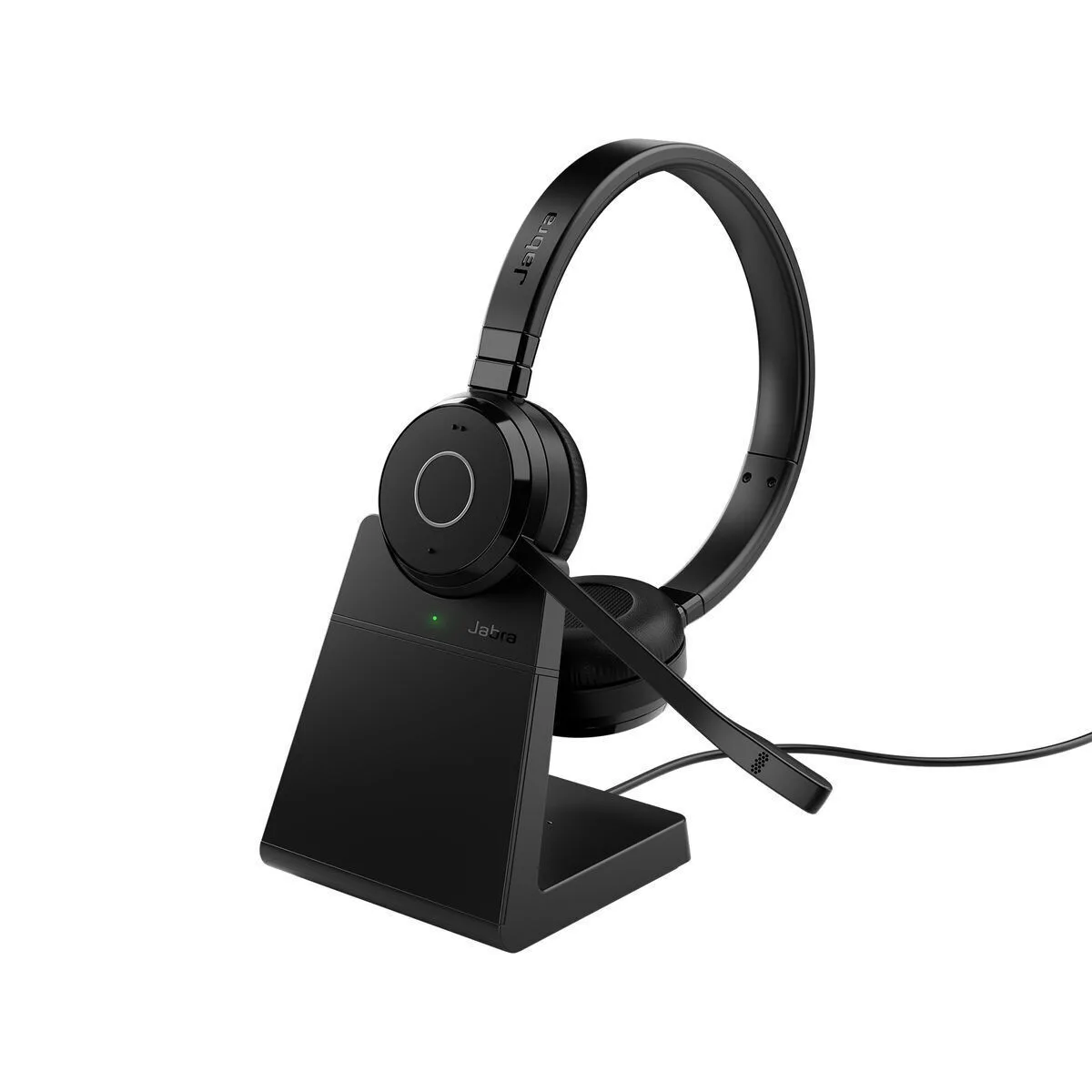 Jabra Evolve 65 TE Ακουστικά Ενσύρματo & Ασύρματo Head-band Τηλεφωνικό κέντρο USB Τύπου-A Bluetooth Βάση φόρτιση