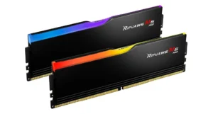 G.Skill Ripjaws M5 RGB 32GB DDR5 RAM με 2 Modules (2x16GB) και Ταχύτητα 5200 για Desktop (F5-5200J4040A16GX2-RM5RK)