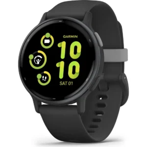 Smartwatch Garmin Vivoactive 5 3,05 cm (1.2") AMOLED  Οθόνη αφής Μαύρο  Wi-Fi GPS