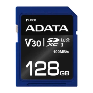 Adata Premier Pro SDXC 128GB Class 10 U3 V30 UHS-I