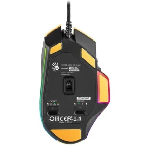 A4Tech Bloody W95MAX RGB Gaming Ποντίκι 12000 DPI Lime