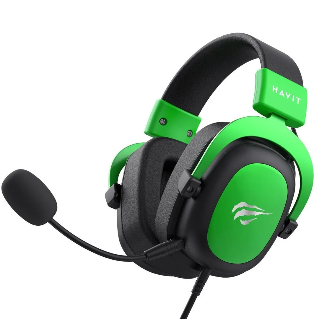 Havit H2002D Gaming Headset 3.5mm Black, Green
