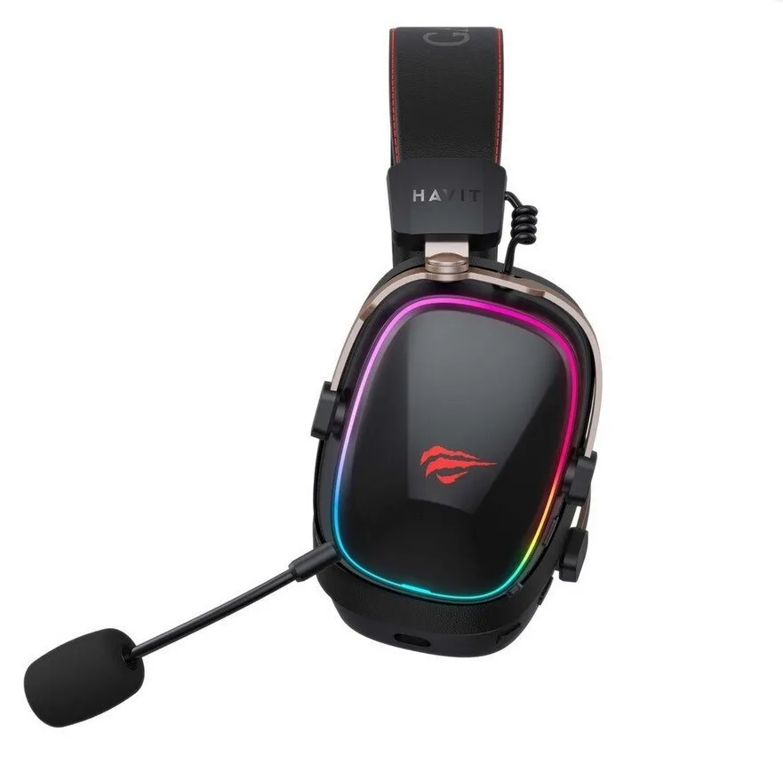 Havit H2039BG Ασύρματο Over Ear Gaming Headset με σύνδεση USB
