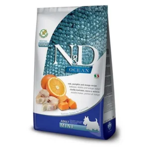 Farmina Ocean Dog 7kg Ξηρά Τροφή χωρίς Γλουτένη για Ενήλικους Σκύλους Μικρόσωμων Φυλών με Σολομό