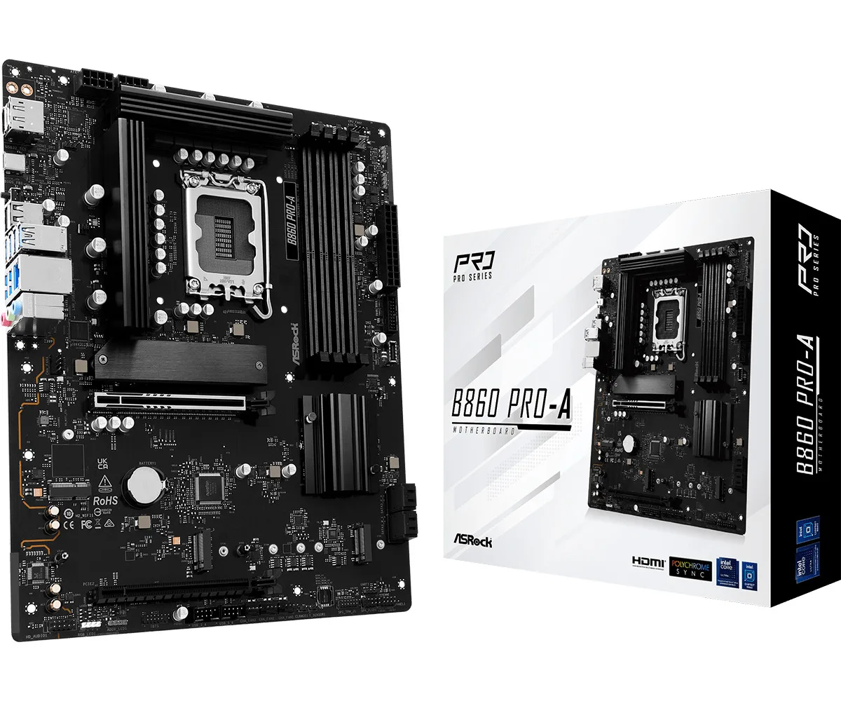 Μητρική ASROCK B860 Pro-A Intel (1851) ATX (D)