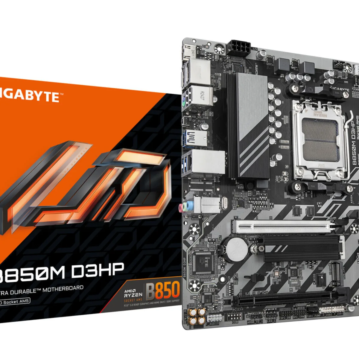 Gigabyte B850M D3HP μητρική κάρτα Micro ATX με AMD AM5 Socket