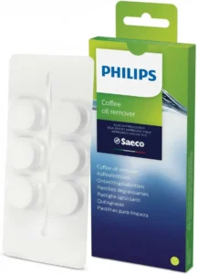 Philips CA6704/10 Ταμπλέτες αφαίρεσης των υπολειμμάτων λαδιού καφέ