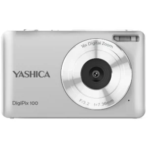 Yashica Compact Φωτογραφική Μηχανή 44MP Full HD 16x Ασημί