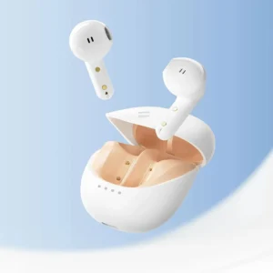 Havit TW931 Earbud Bluetooth Handsfree Ακουστικά με Θήκη Φόρτισης Λευκά