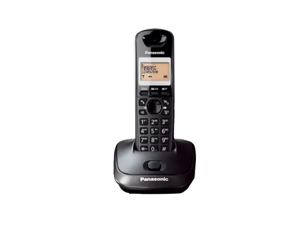 Panasonic KX-TG2511PDT Ασύρματο Τηλέφωνο Metallic Gray