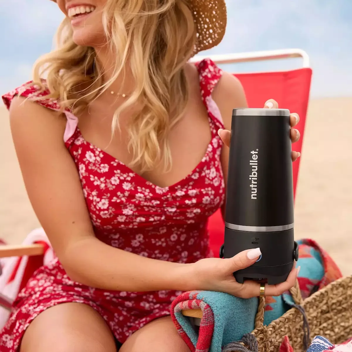 NutriBullet Flip Μπλέντερ για Smoothies 0.59lt Μαύρο NBP016B