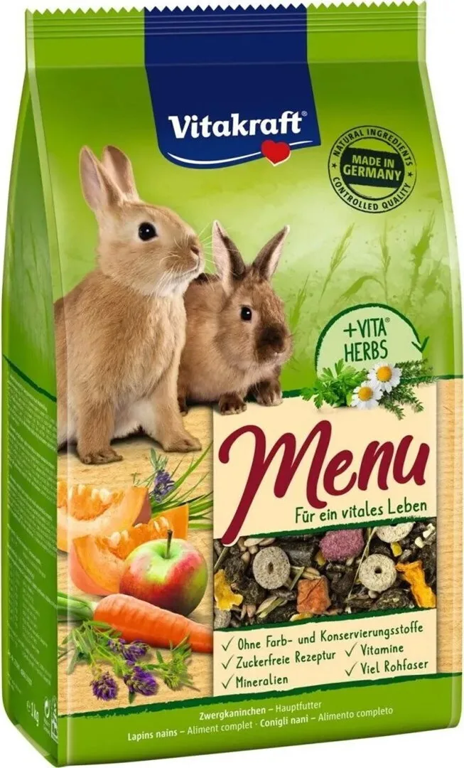 Vitakraft Τροφή για Κουνέλι Menu Vital 3kg