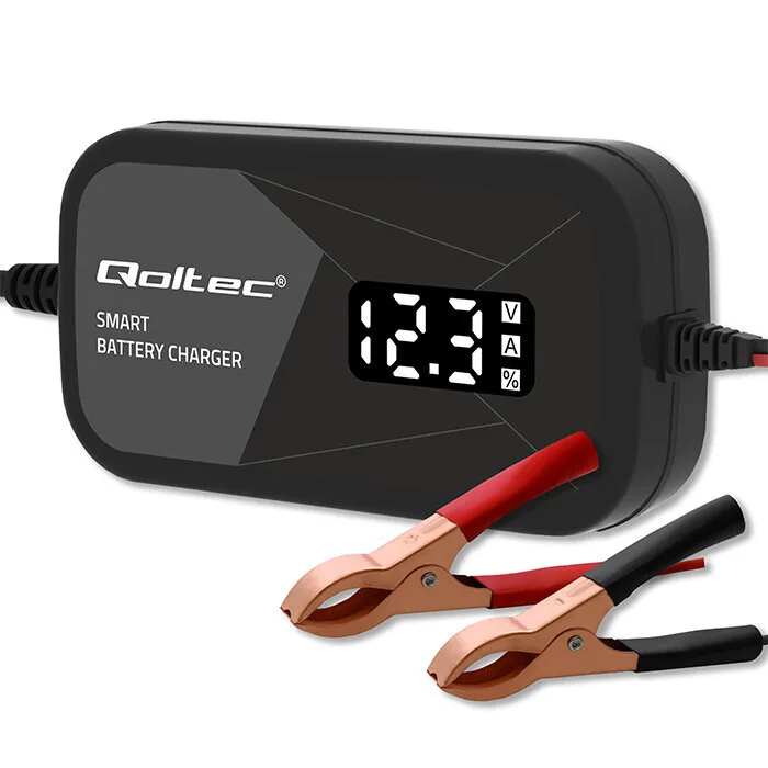 Qoltec Φορτιστής Μπαταρίας Αυτοκινήτου 12V