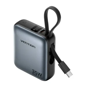 Vention Power Bank 10000mAh 30W, USB-C Γκρι