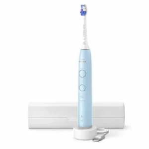 Philips Ηλεκτρική Οδοντόβουρτσα με Αισθητήρα Πίεσης και Θήκη Ταξιδίου HX7406/02 Γαλάζια