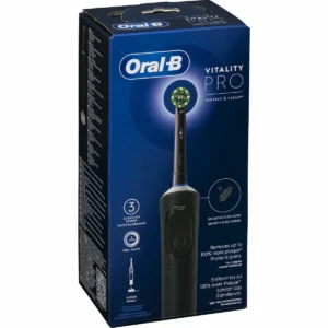 Oral-B Vitality Pro Protect X Clean Ηλεκτρική Οδοντόβουρτσα με Χρονομετρητή Μαύρη