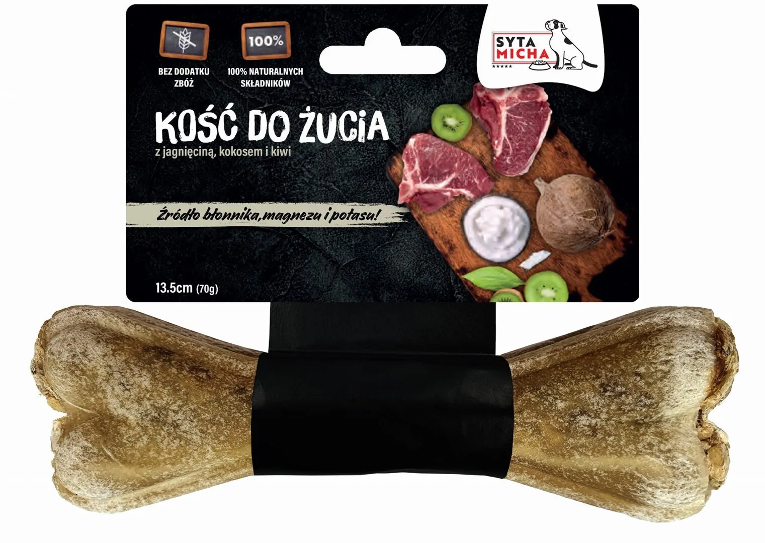Syta Micha Κόκκαλο για Κουτάβια από Αρνί Medium 5εκ. 70gr KOSC-9