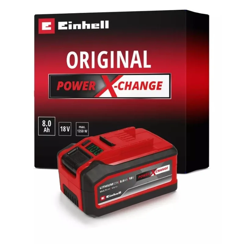 Einhell Μπαταρία Εργαλείου Λιθίου 18V με Χωρητικότητα 8Ah 4511600