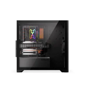 Krux Palum Midi Tower Κουτί Υπολογιστή με Πλαϊνό Παράθυρο Μαύρο