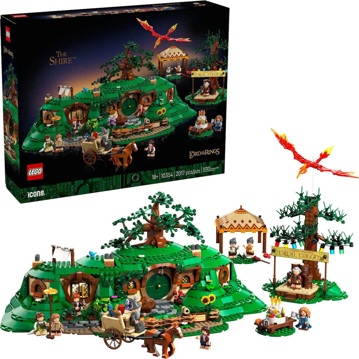 LEGO ICONS 10354 The Lord of the Rings: Shire